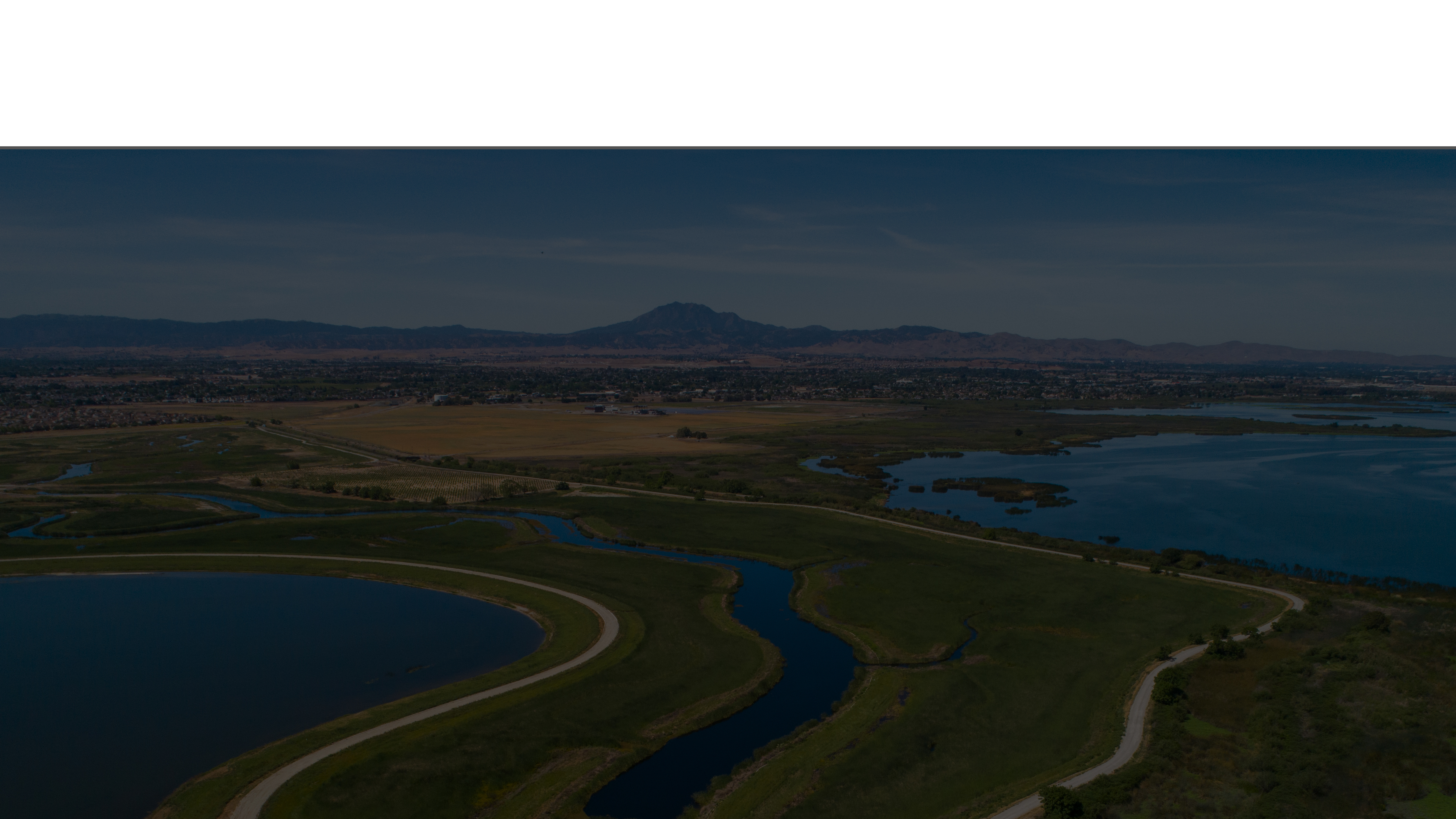 The Dutch Slough Tidal Marsh Restoration Project site, located in the Sacramento-San Joaquin Delta near Oakley, California.