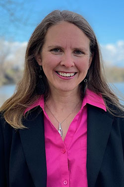 Portrait of Delta Lead Scientist Dr. Laurel Larsen.